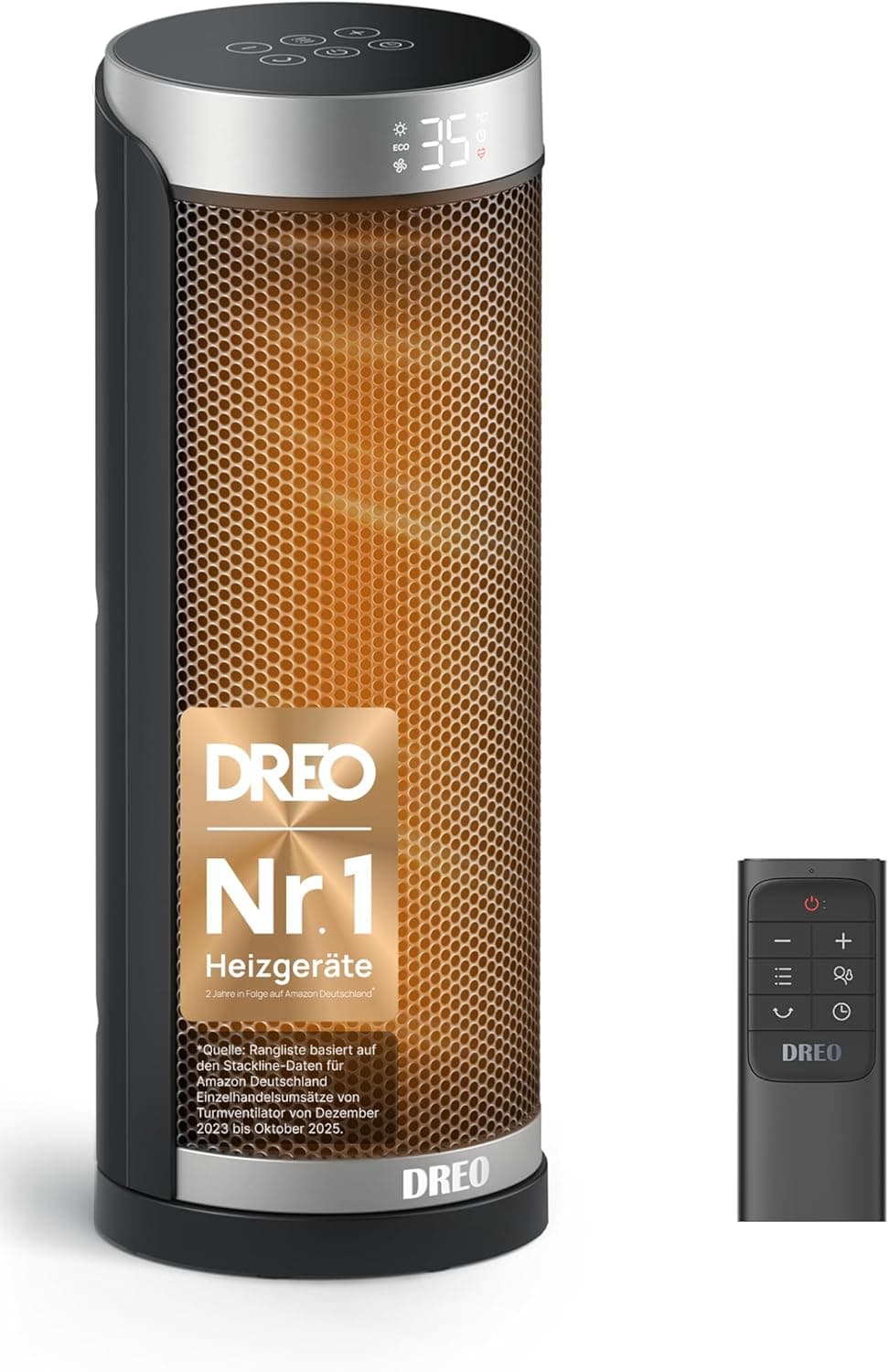 Dreo ptc fan heater solaris slim h3