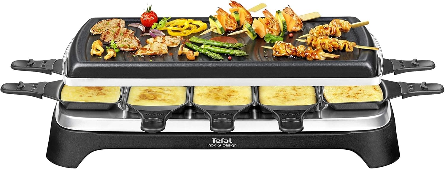 Tefal Gourmet 10 Inox & Design RE458812-2 in 1