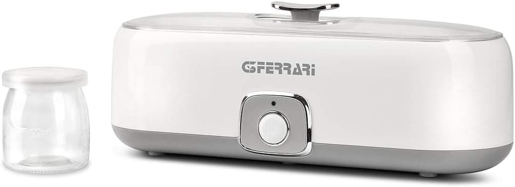 G3 Ferrari G10133 Fermento 4 Yoghurt Maker 20 W 4 Glass