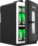 Cumeod 15 Litres / 21 Cans Mini Fridge, 2 in 1 Small Fridge with Cooling and Heating Function 1