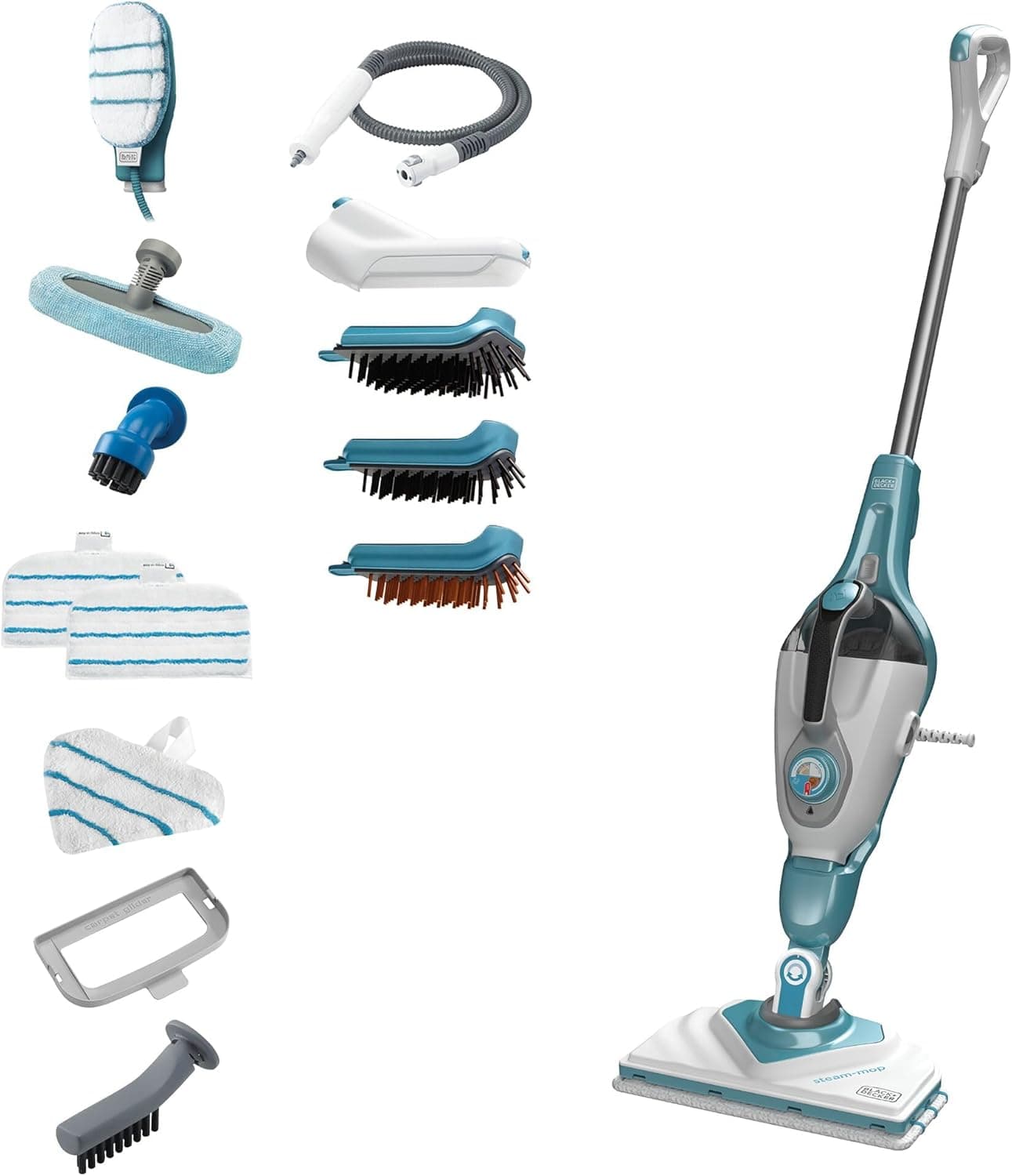Black+Decker 2-in-1 Steam Mop BHSM1610DSM
