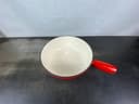 KUHN RIKON Fondue Cheese Fondue Caquelon Cast Iron Cast Iron Induction Enamelled 24 cm Red 2